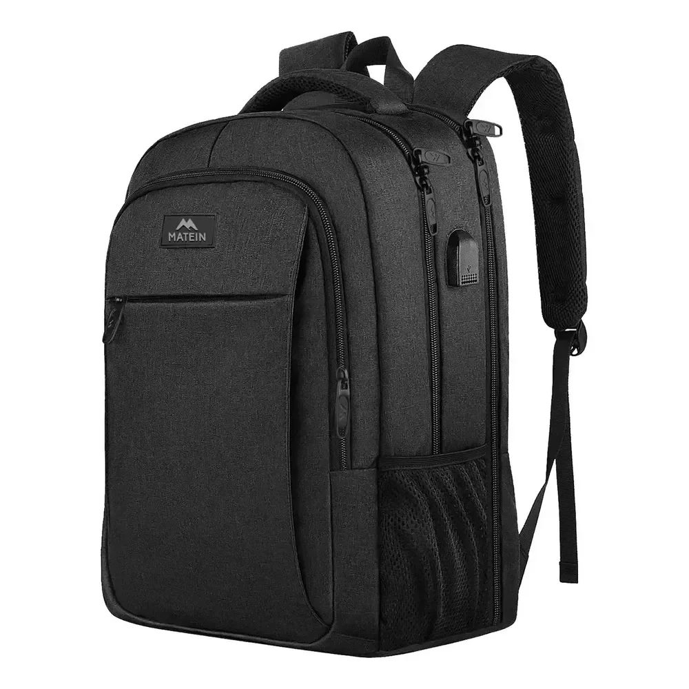 ⚫️ Mochila Para Notebook 15,6 Polegadas Mochila Escolar Antifurto Impermeável Reforçada Executiva