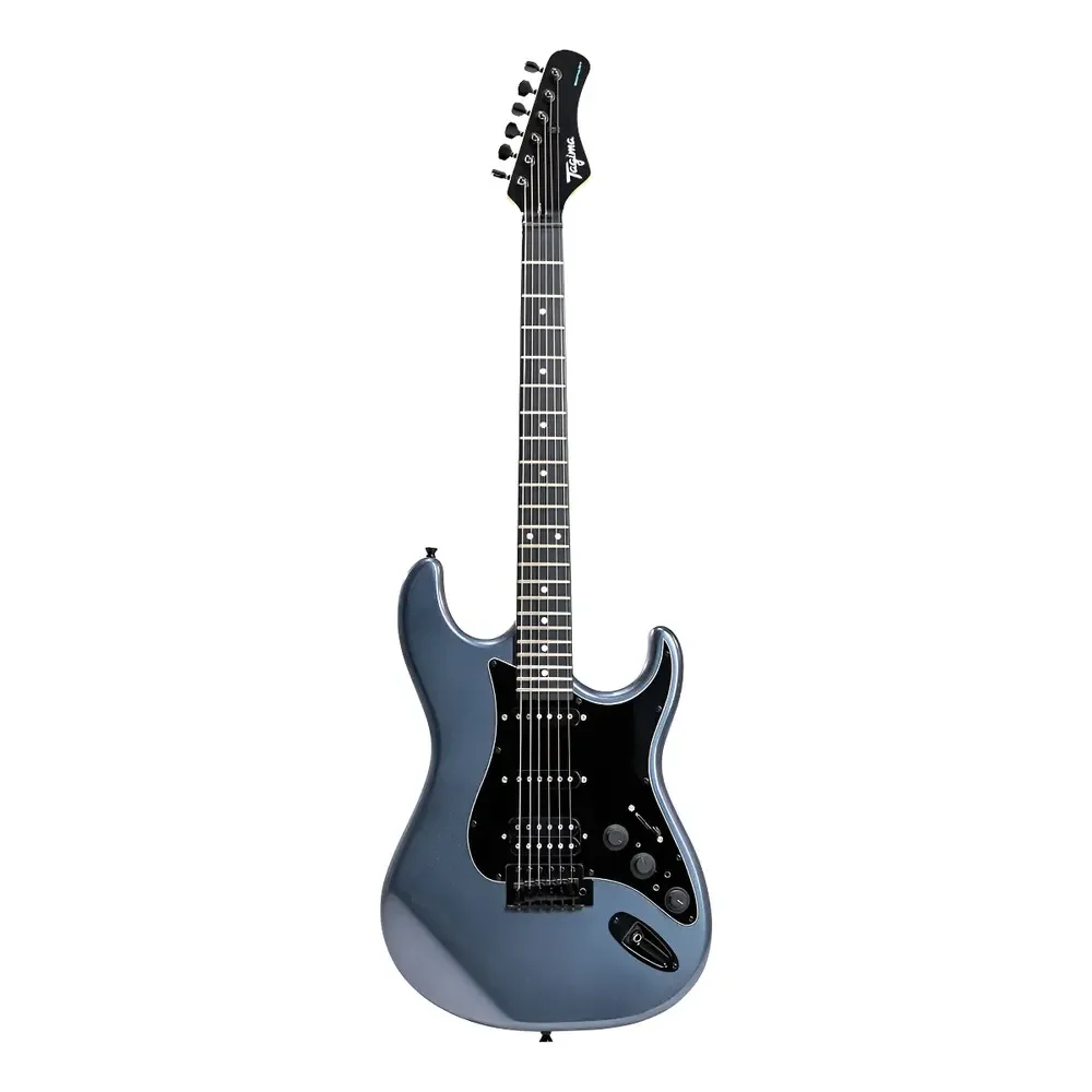 🛒Guitarra Elétrica Tagima Sixmart Com Efeitos Cor Silver Material Do Diapasão Purple Heart Orientação Da Mão Destro