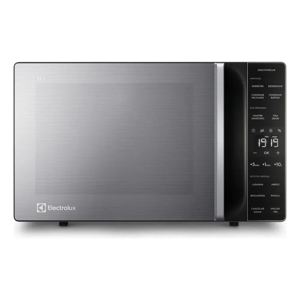 ELECTROLUX 23L 🔝 Micro-ondas Electrolux Prata 23l Efficient Me23s 127v