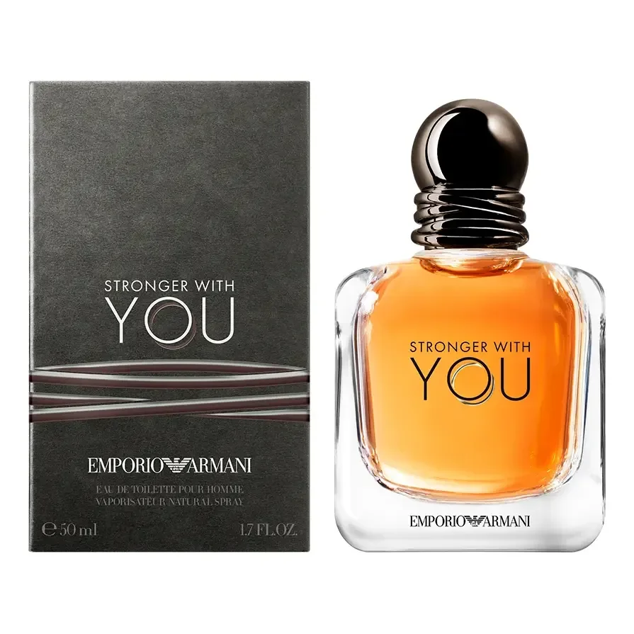 ✨Armani Beauty Perfume Masculino Stronger With You Eau de Toilette 50ml✨️