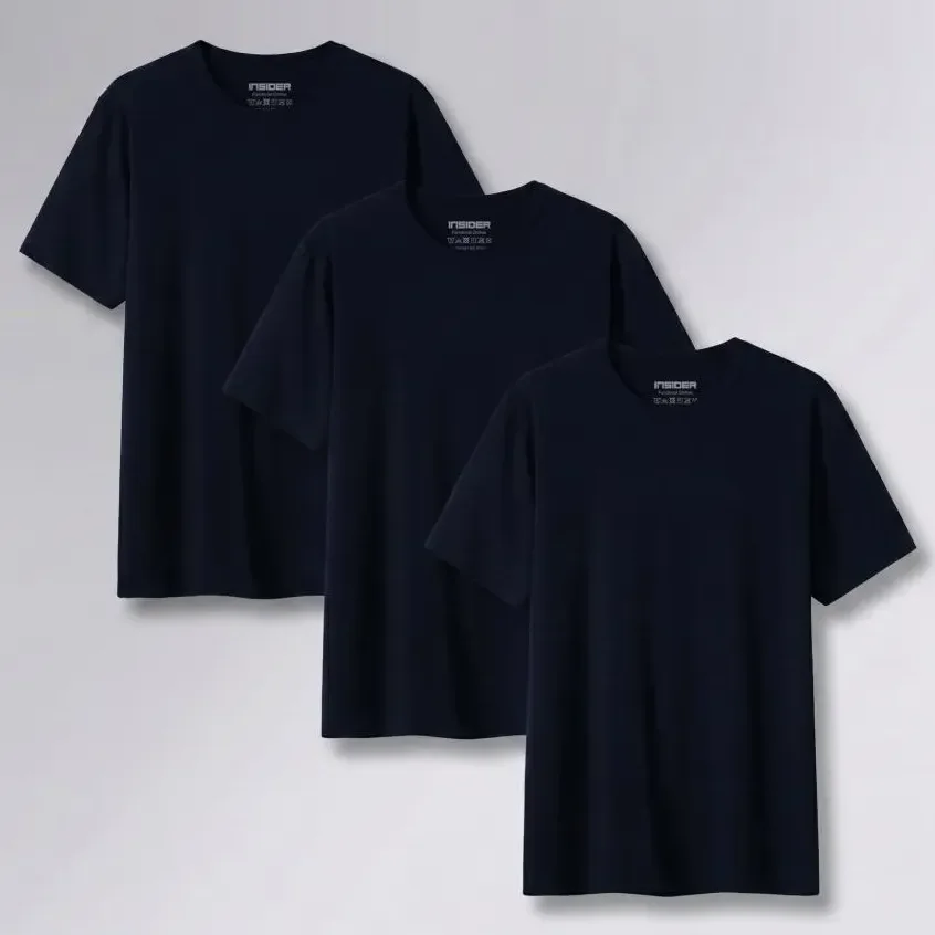 Kit 3 Camisetas Light T-shirt Insider