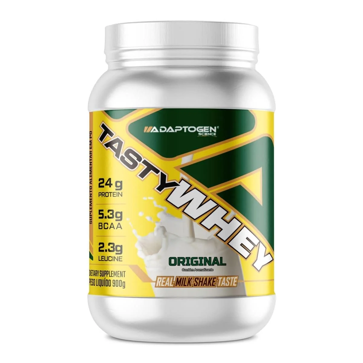CORREEE, TASTY WHEY SABOR ORIGINAL 💪🏼 Adaptogen Tasty Whey Original 900g (Embalagem Pode Mudar)