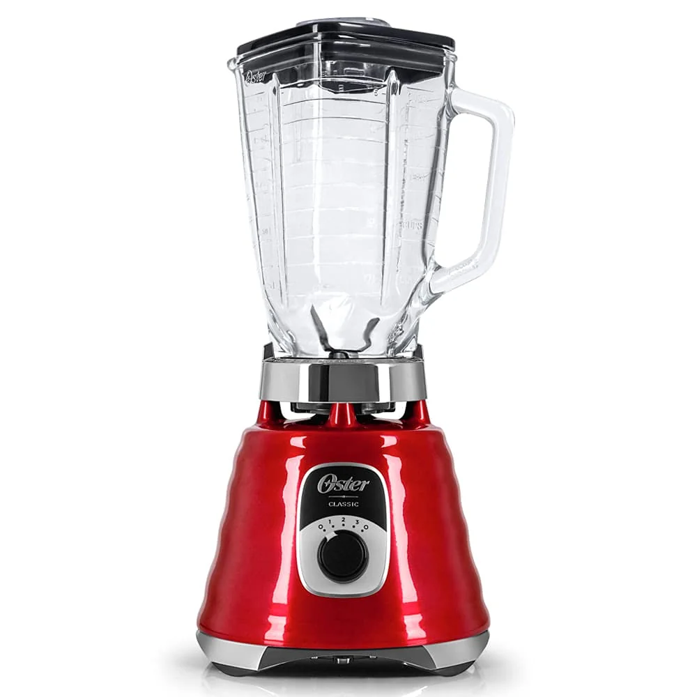 ✨Liquidificador Oster New Osterizer Clássico, 1,25L, 220V, Vermelho, 700W, BLST4126R✨️