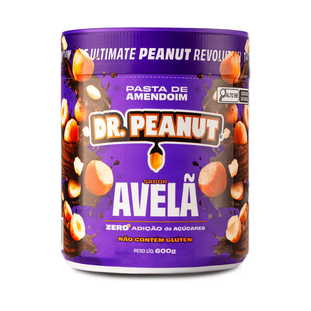✨Pasta de Amendoim com Whey Protein 600g Dr Peanut