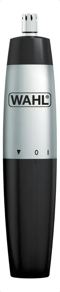 Wahl Aparador Trimmer de Pelos para Nariz e Orelha Cor Preto Pilhas AA