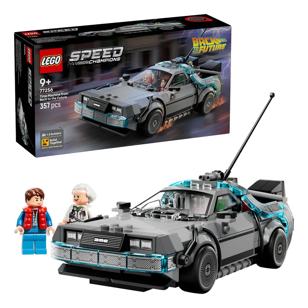 LEGO DE Máquina Do Tempo De Volta Para O Futuro. 😱😱😱
