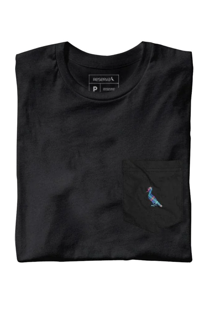 ⚫️ Camiseta Bolso Cb Pica-pau Xadrez Reserva