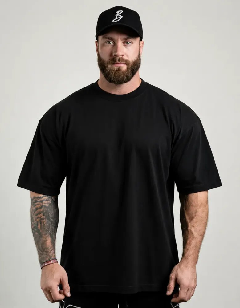 Camiseta Oversized Para Treino E Casual 100% Algodão Premium (P ao G1)