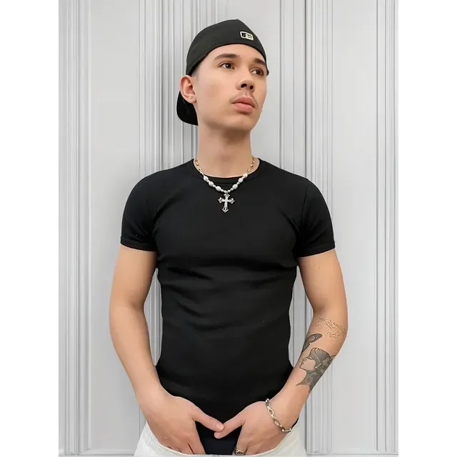 Camiseta Americana Canelada Ribana