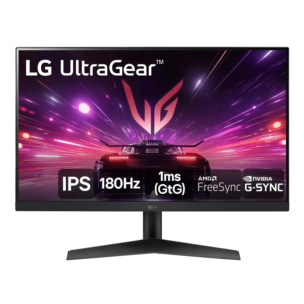 Monitor Gamer LG UltraGear 24” 24GS60F-B IPS Full HD 180Hz 1ms (GtG) NVIDIA® G-SYNC® AMD FreeSync™…