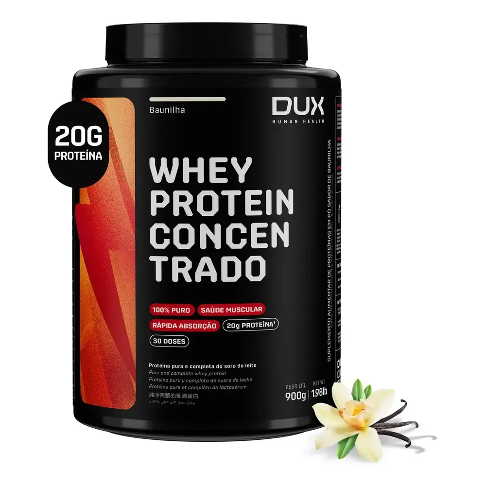 Dux Nutrition Whey Protein Concentrado 900g