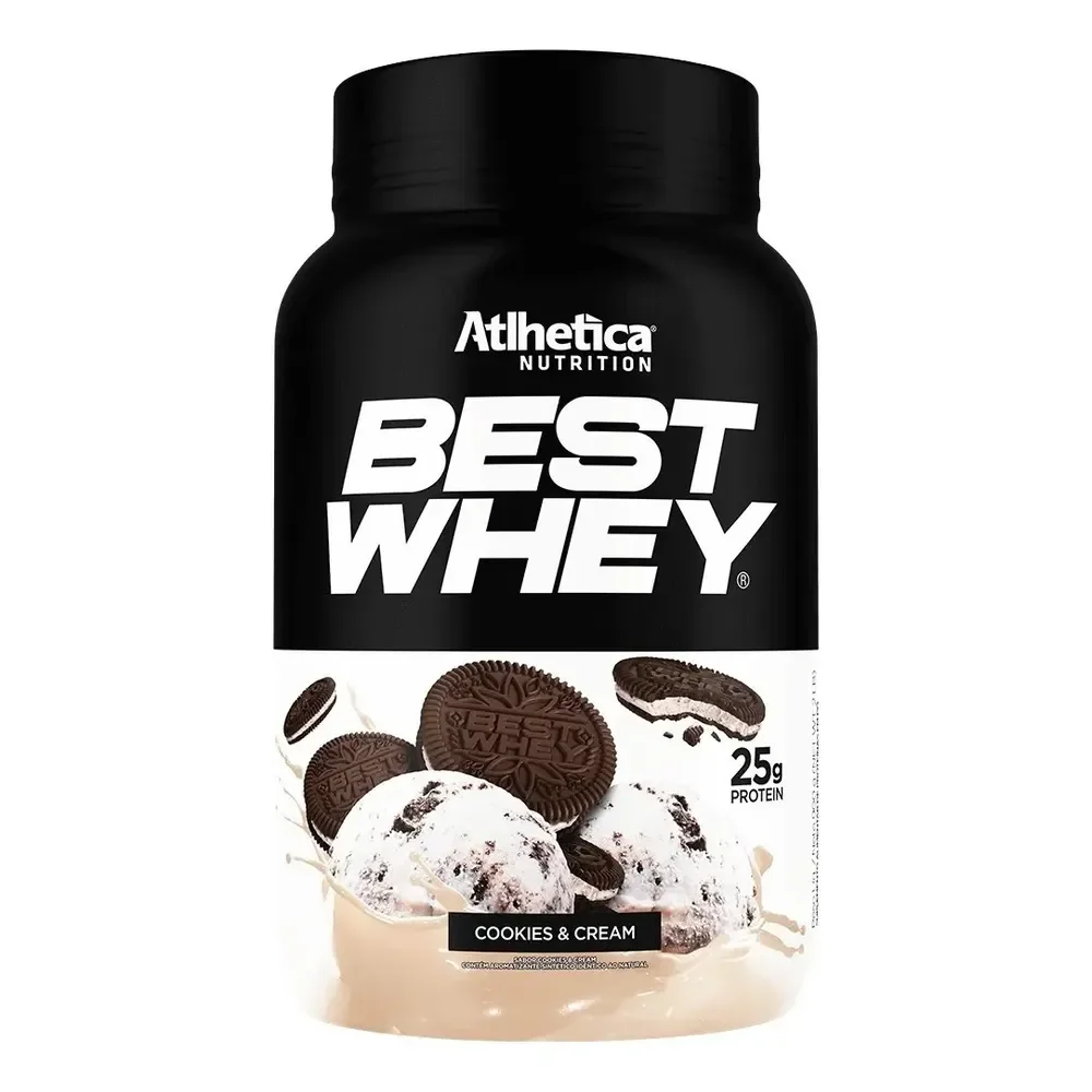 🛒 Best Whey Protein Cookies&cream 900g Cookies & Cream