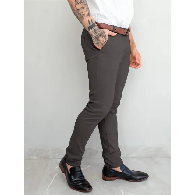 Calça Alfaiataria Sarja Slim