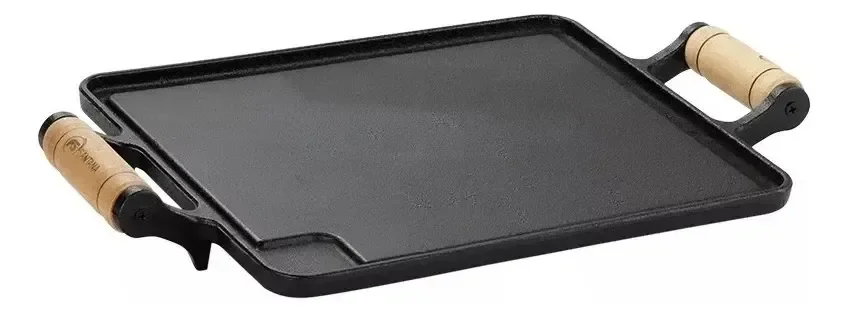 Bifeteira chapa de ferro 38cm x 24cm