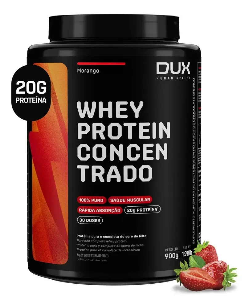 Whey Protein Dux Concentrado 900g