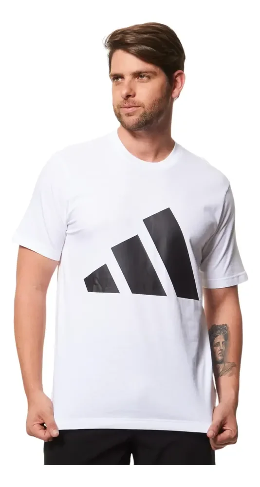 Camiseta Algodão Essentials Big Adidas