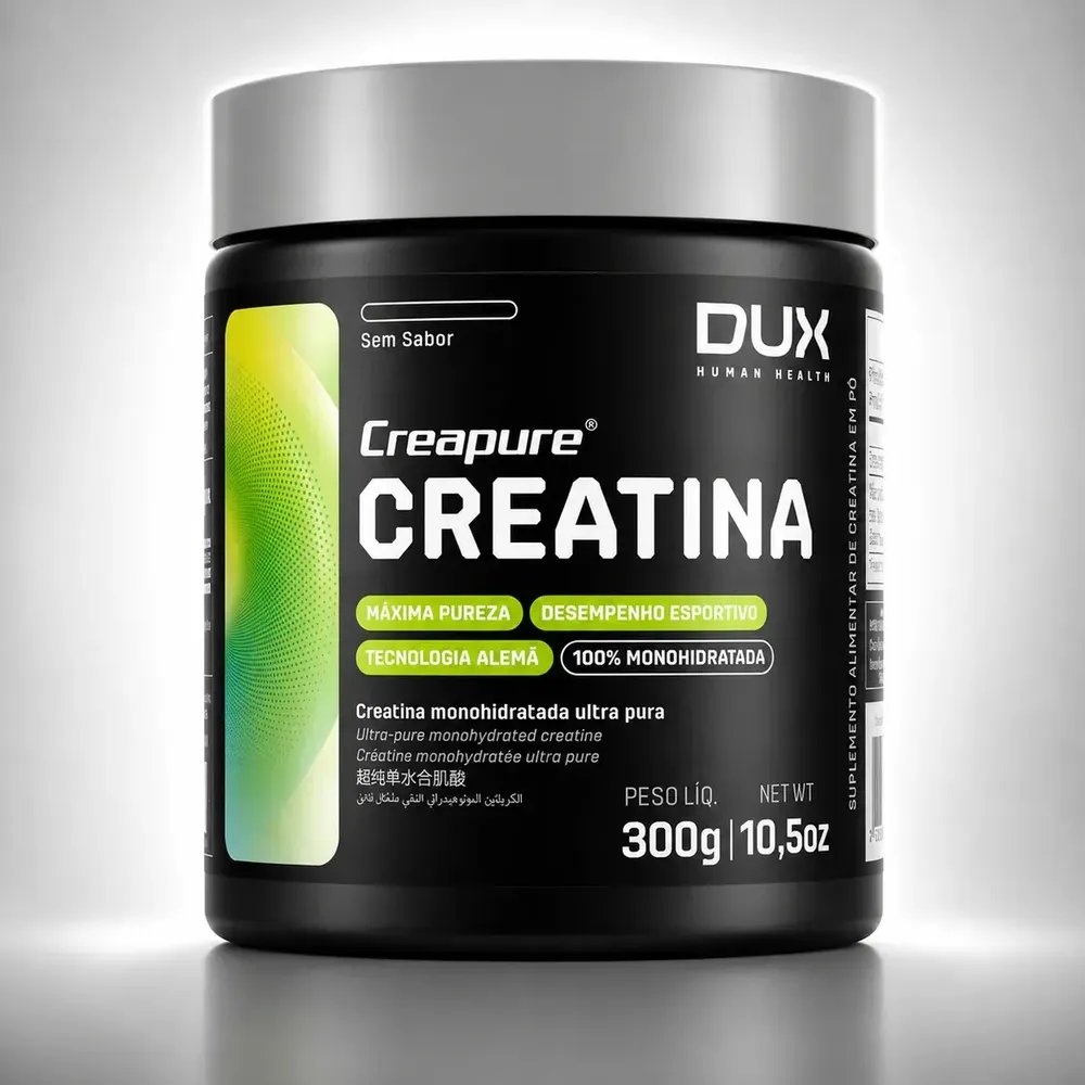 Creatina Dux Nutrition Creapure Em Po Sem Sabor X 300g