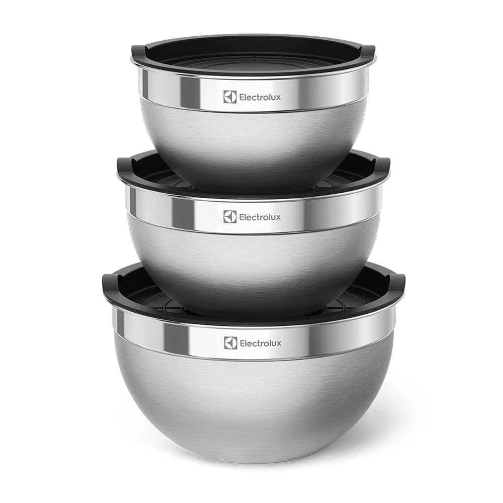 Conjunto de Bowls Tigelas de Inox - Electrolux