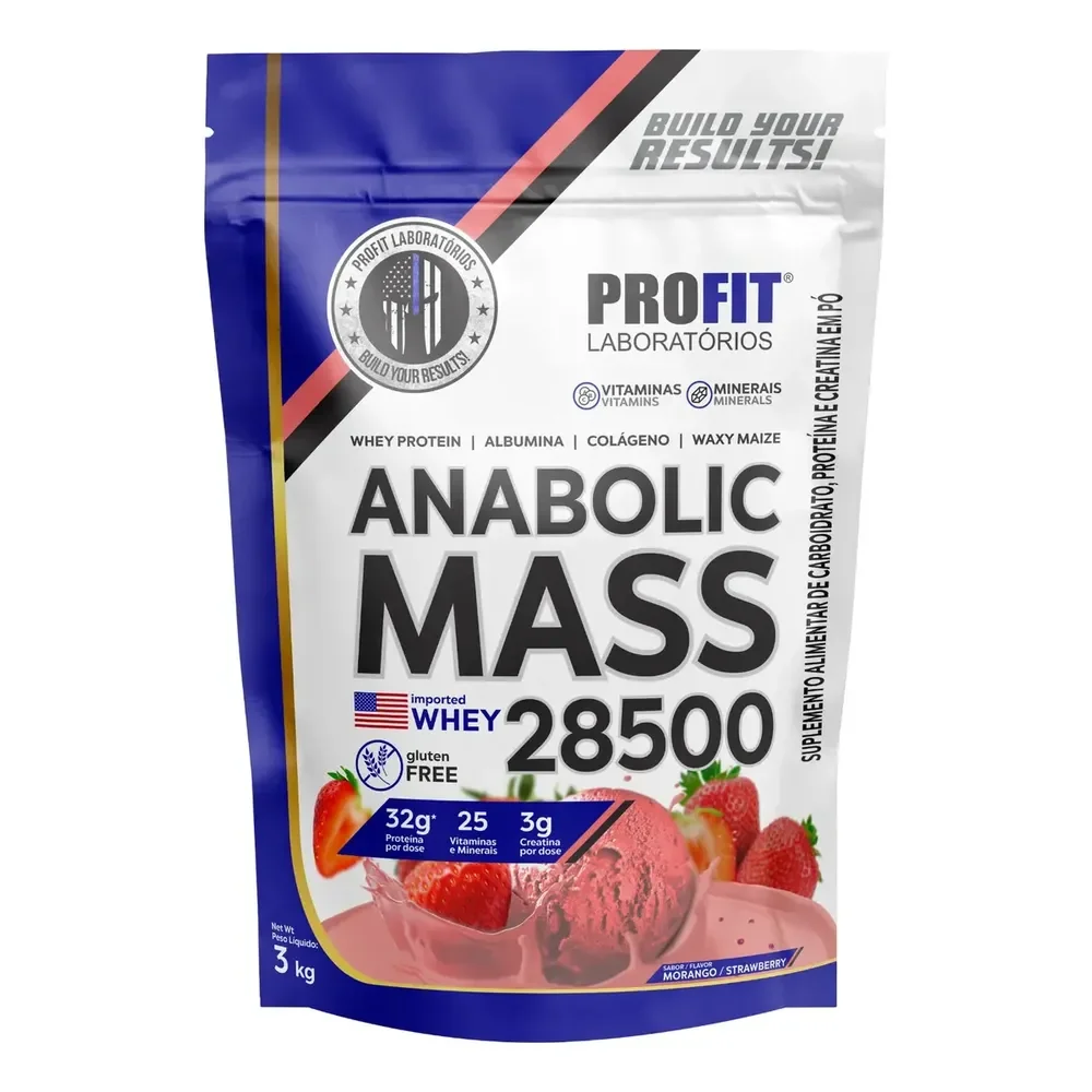 Anabolic Mass 28500 3kg Profit Labs