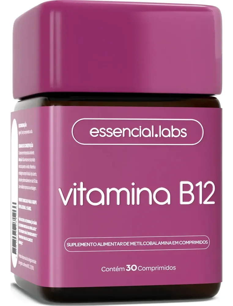 Vitamina B12 Metilcobalamina Fórmula com Máxima Pureza e Concentração 30 Doses