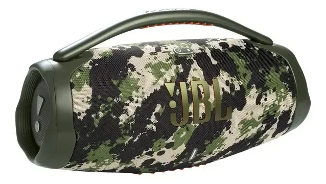Caixa de Som JBL Boombox 3 Bluetooth Portátil – Cor Squad Verde