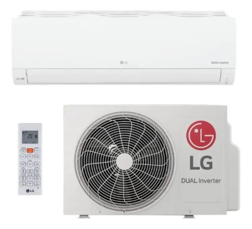 Ar Split 9000 Btus Lg Dual Inverter Compact + Ia Frio 220v