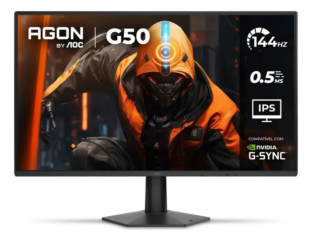 Monitor Gamer AOC AGON G50 27" 144Hz 0,5ms 27G50F