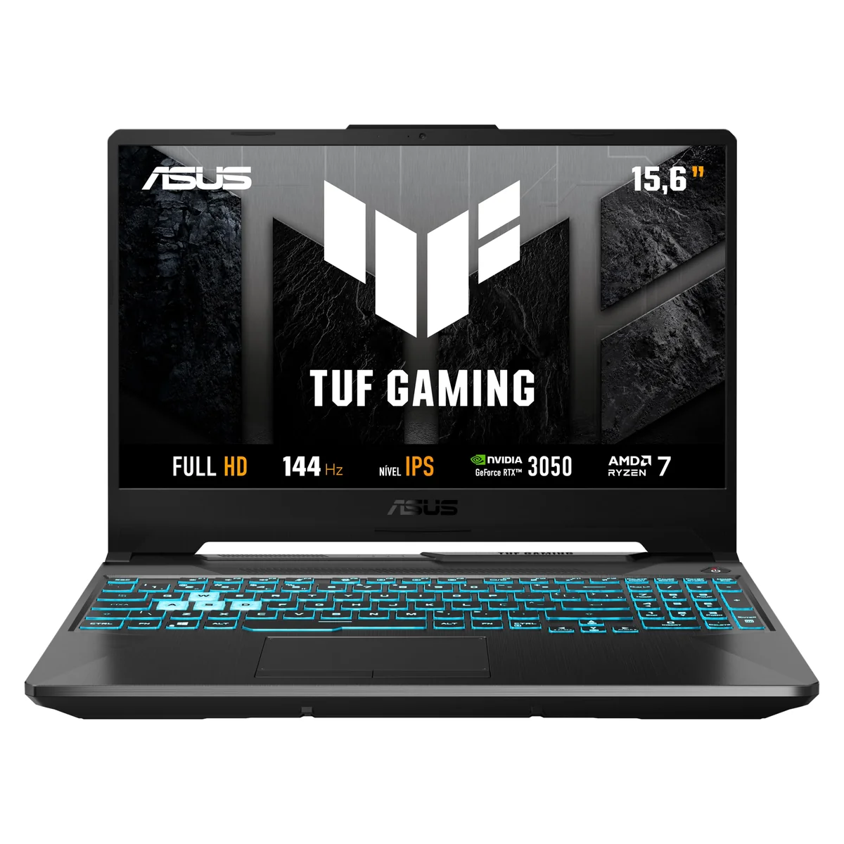 Notebook Gamer ASUS TUF Gaming A15, RTX3050 AMD RYZEN 7, 16 GB, 512 GB SSD, W11 Home, 15.6'' IPS…