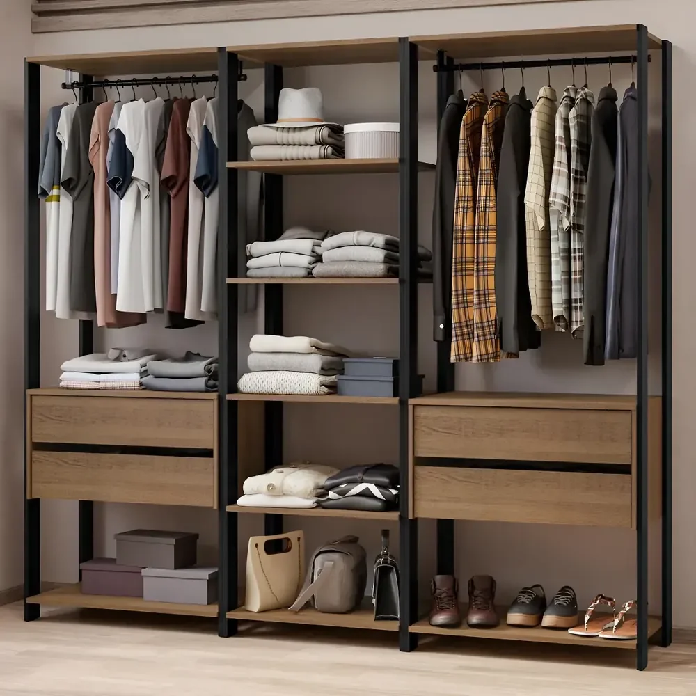 Guarda-roupa Closet Modulado Valencia 199cm