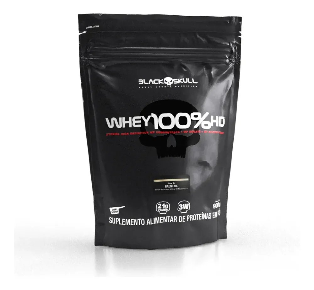 Whey 100% HD - Cookies & Cream 900 g, Black Skull