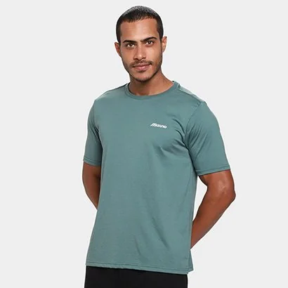 Camiseta Mizuno Basic Logo Masculina