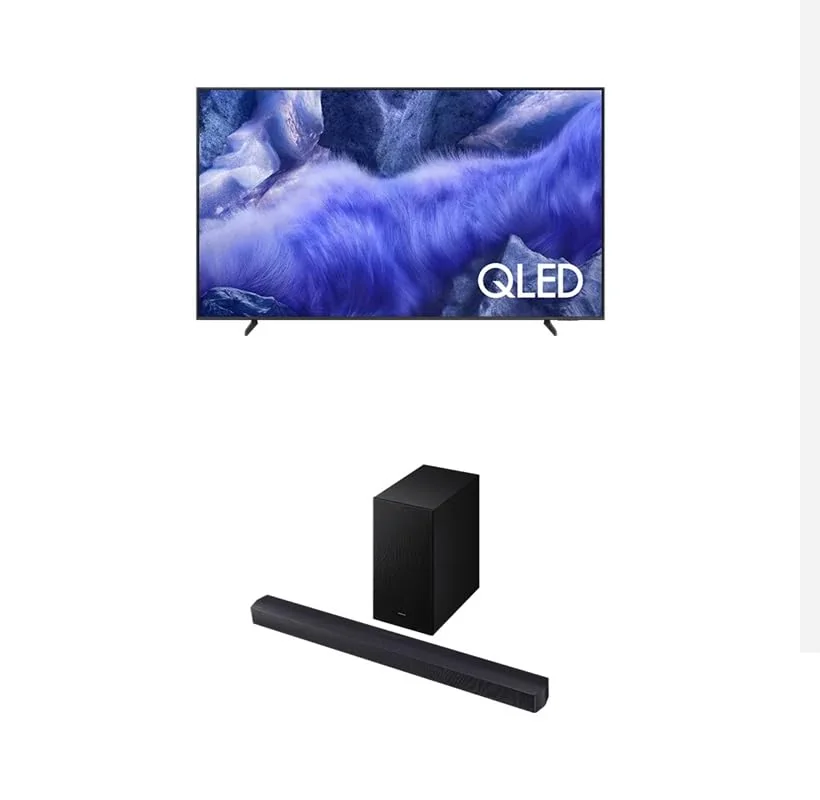 Samsung Combo Vision AI TV 55" QLED 4K QEF1 + Soundbar