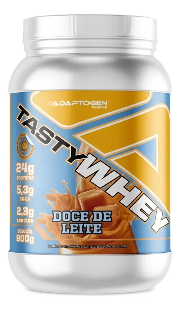 🔥Tasty Whey 3W Gourmet Adaptogen Science 900g Doce de Leite