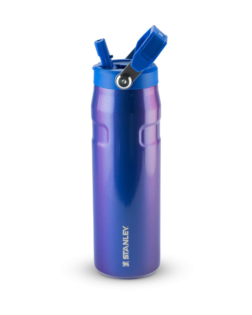 Garrafa Térmica Stanley Aerolight Flip Straw Sapphire Shimmer 710ml