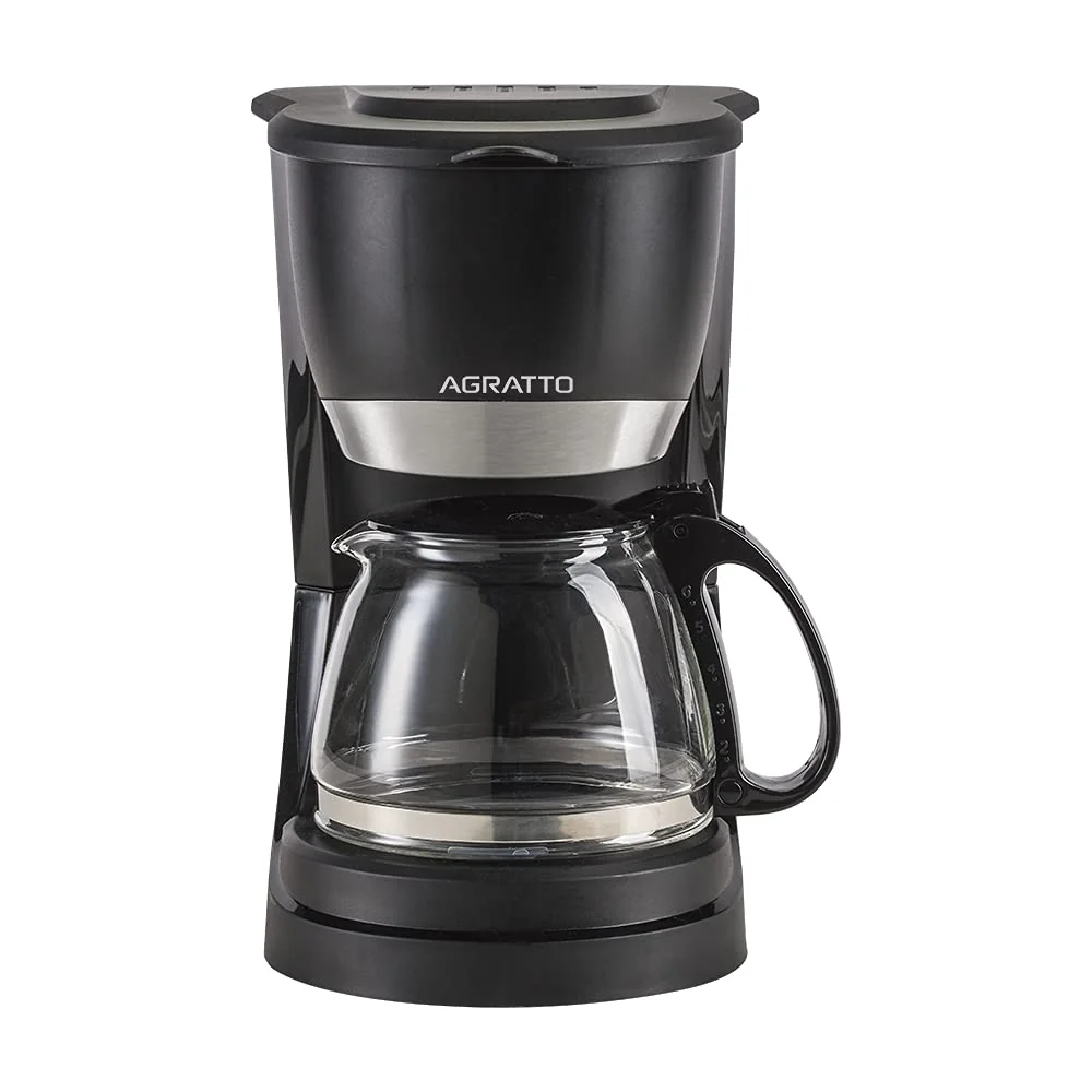 CAFETEIRA ELETRICA AGRATTO VETRO CAFFE 15X CEV15-02 127V, Agratto, 6048, Preto
