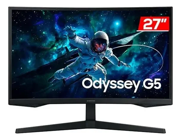 Monitor Samsung Odyssey G5 27 Qhd Va Ls27cg552elmzd