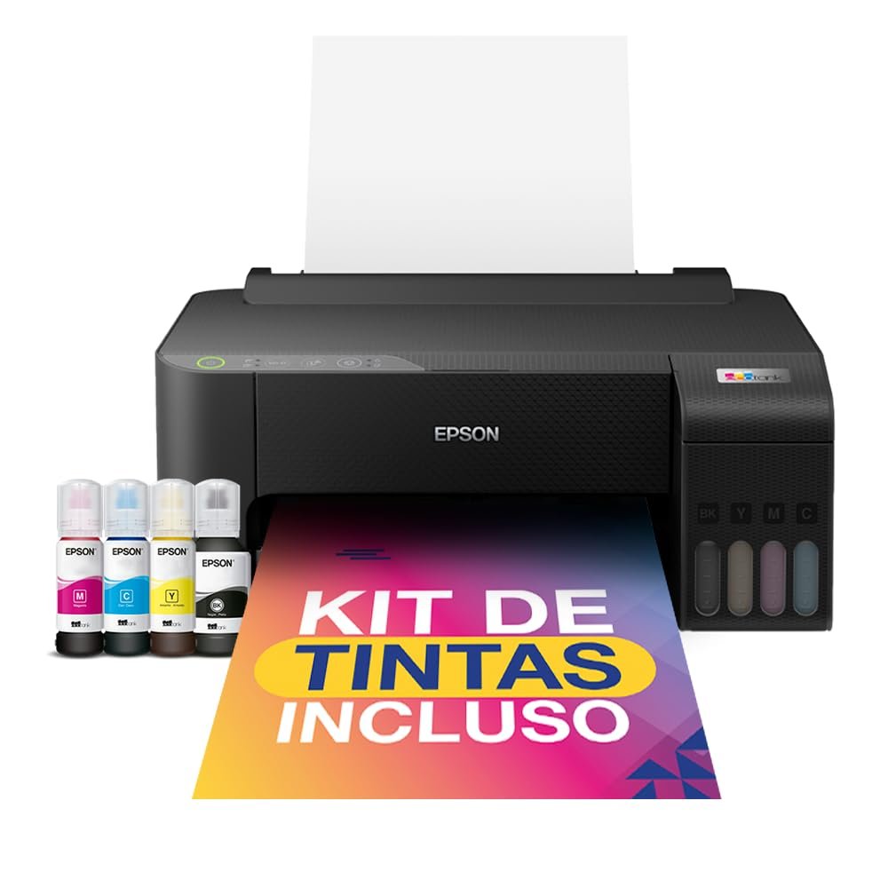 Impressora Epson EcoTank L1250 - Tanque de Tinta Colorida