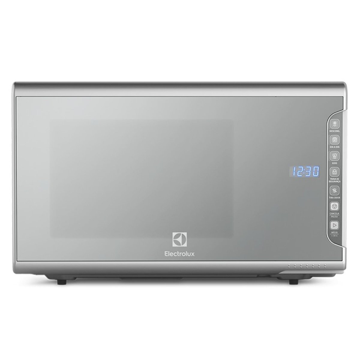 ✨Micro-ondas Electrolux 31L cor Inox Espelhado com Painel Integrado e Função Tira Odor (MI41S) - 127V✨️
