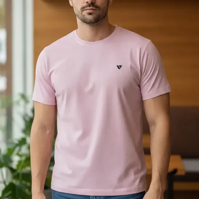 Camiseta Slim Voker 100% Algodão