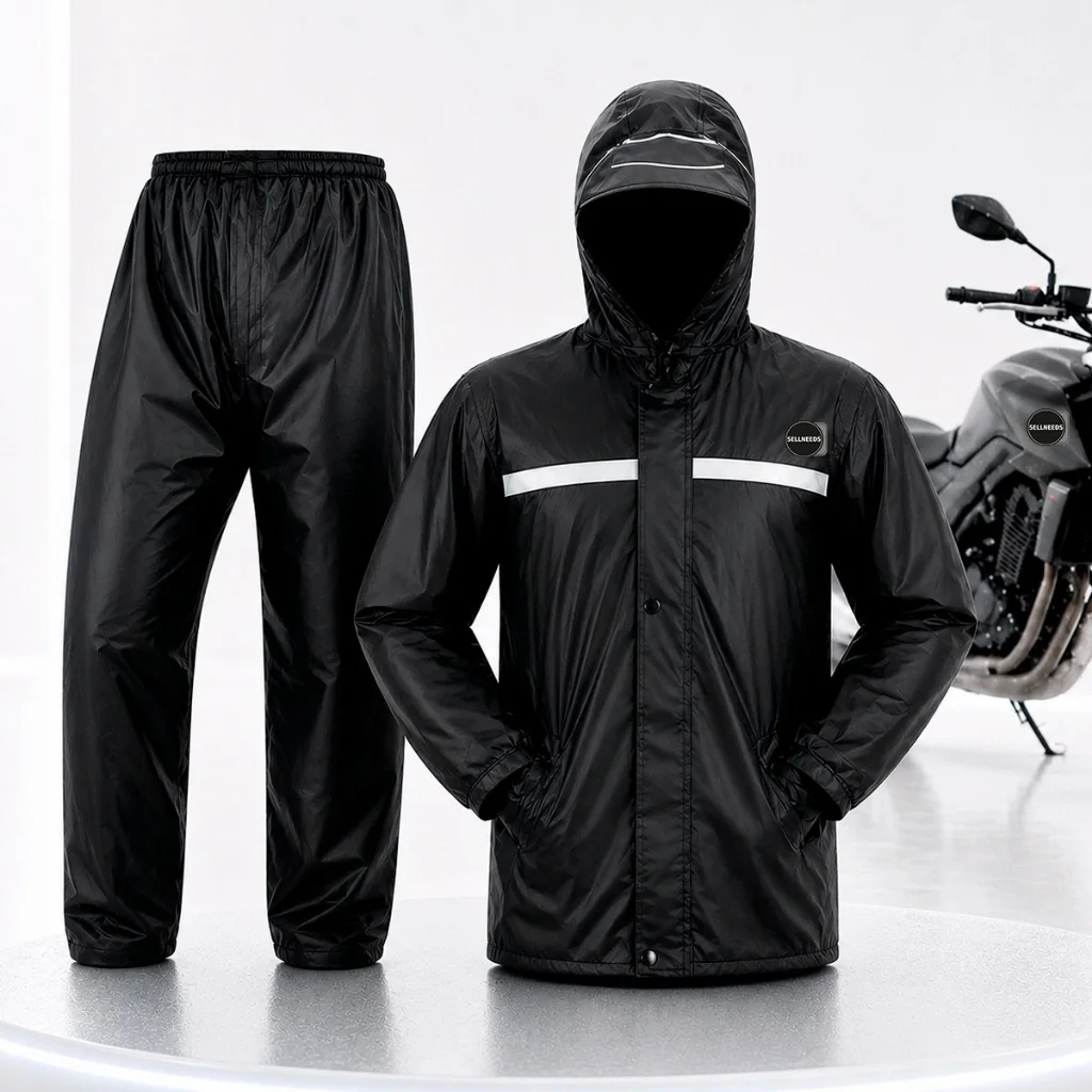 Capa De Chuva Moto Motoqueiro Impermeável Reforçada