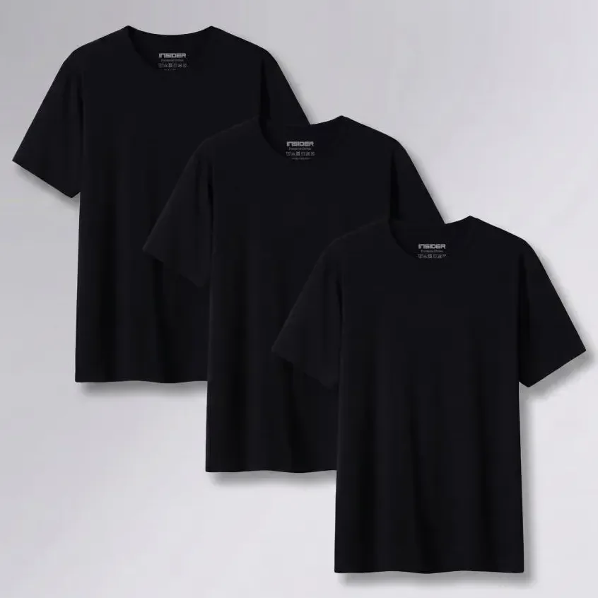 Kit 3 Camisetas Light T-shirt Insider