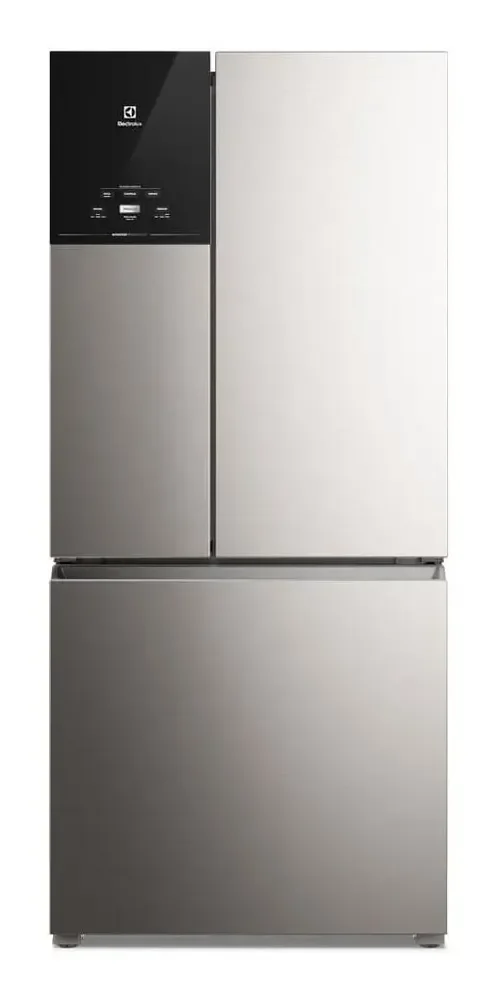 Geladeira Electrolux Frost Free Inverter 590L AutoSense 3 Portas Cor Inox Look (IM8S) - 220V
