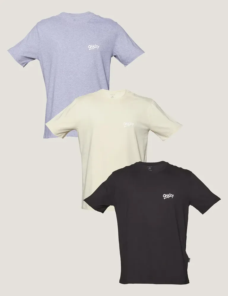 Kit 3 Camisetas Oakley Grafitti