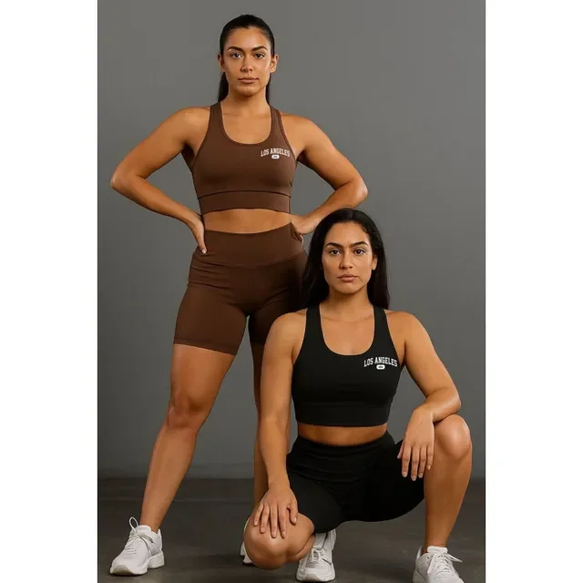 Kit 2 Conjunto Top E Shorts  Los Angeles