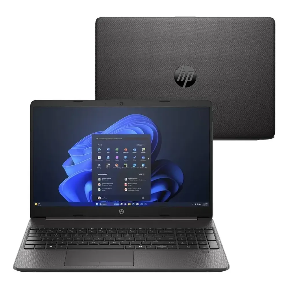 Notebook Hp 256r G9 Intel Core I5-1334u 15.6 Hd Intel Uhd 256gb Ssd 8gb Ram Windows 11 Home 64 Sl - Bq9l1at#ak4 Prata Cinza Escuro