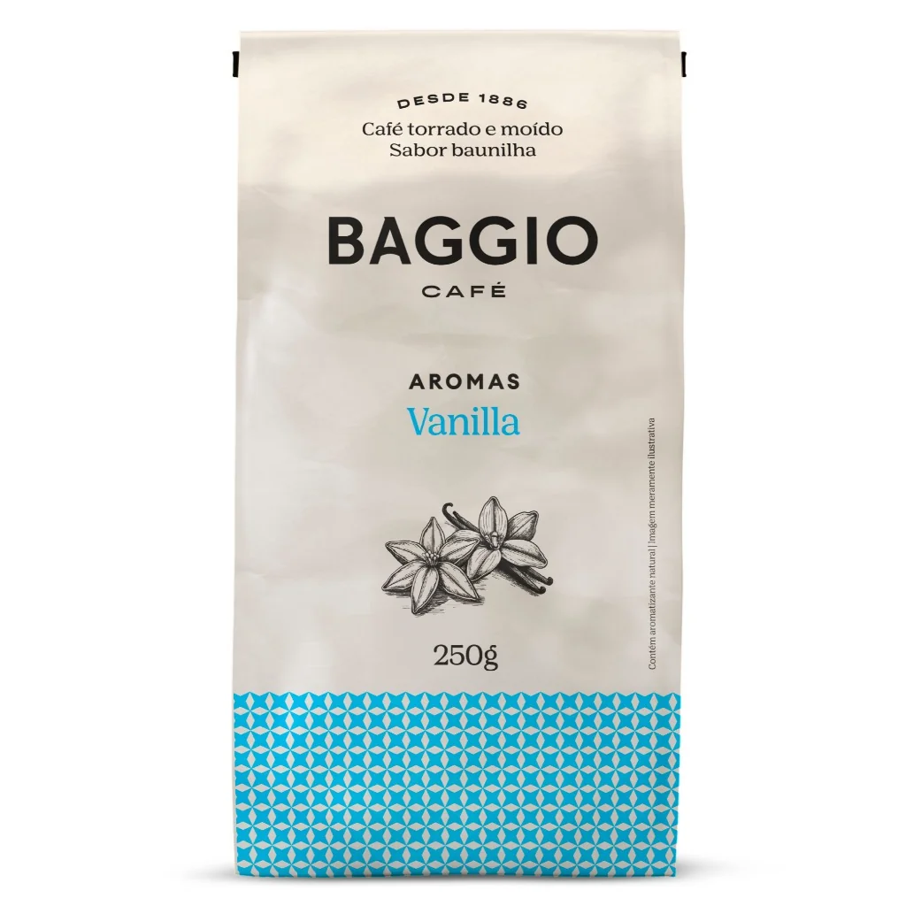 Café Baggio Torrado E Moido Aroma Vanilla - 250g