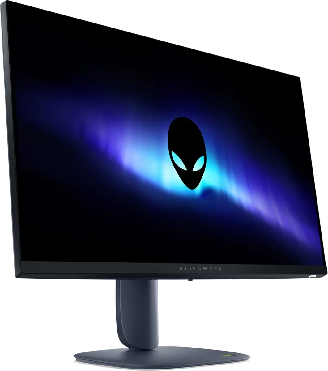 Monitor Gamer Alienware 27" — QHD (2560 x 1440) — 180 Hz — IPS Rápido, Resposta de 1 ms, NVIDIA…