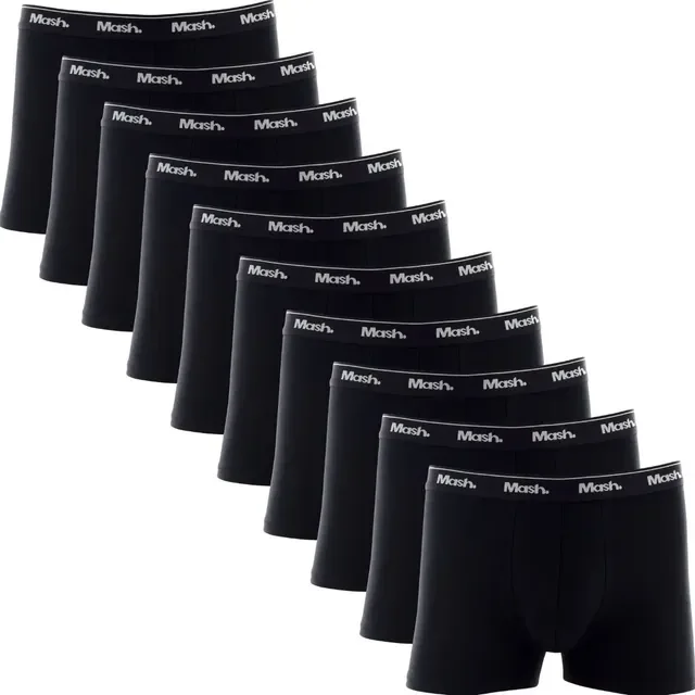 Kit Com 10 Cuecas Mash Algodão Cotton