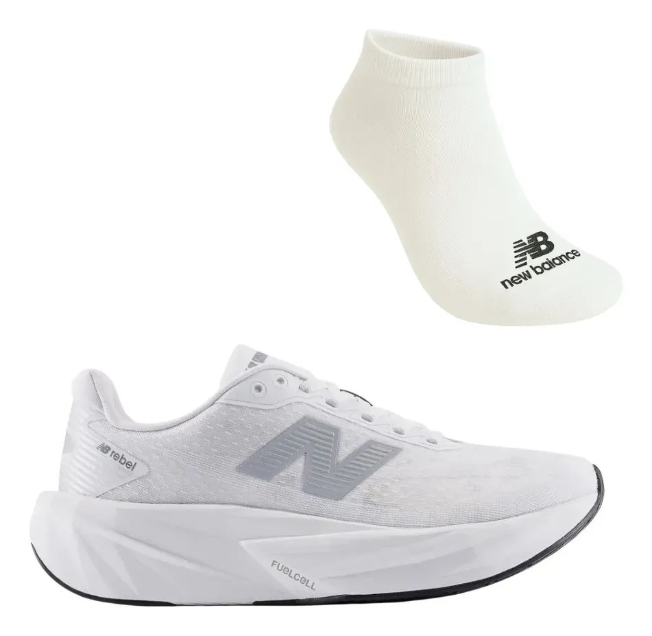 Kit Tenis De Corrida Masculino New Balance Rebel V5 E Meia