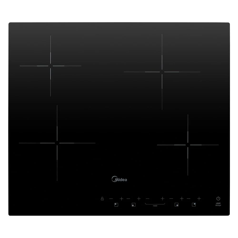 Cooktop 4 Bocas Elétrico Midea CCB40P2-220v